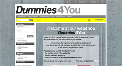 Desktop Screenshot of dummies4you.com